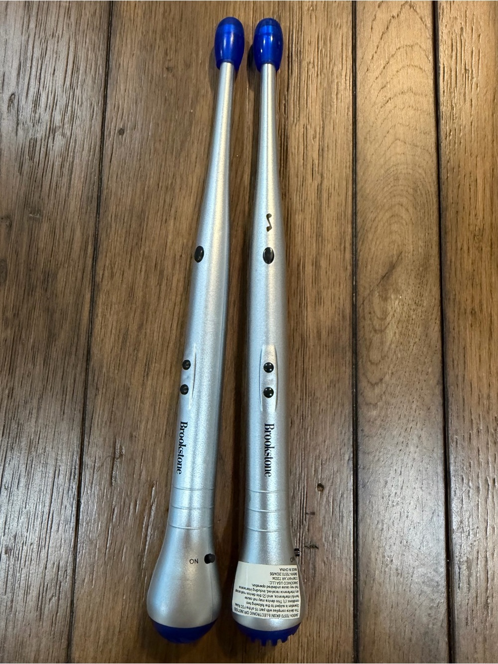 Kids plastic drumsticks with batteries-works and makes noise